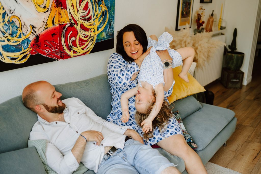 Andréa, Florent, Chloé, Margot et Ginette