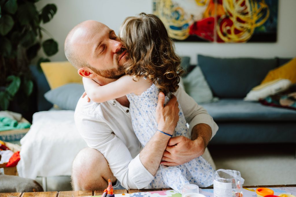 Andréa, Florent, Chloé, Margot et Ginette